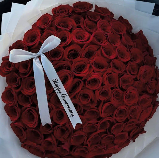 Classic Rose Bouquet-Fresh Roses